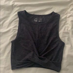 Yogalicious twist front tank